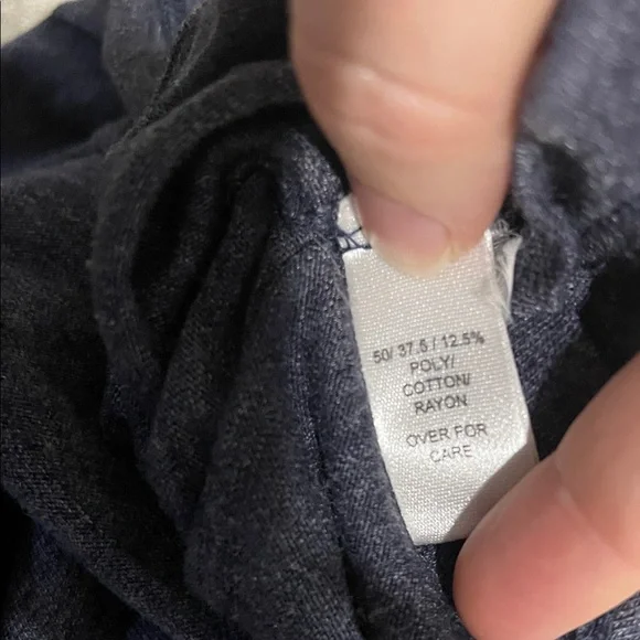 League Women's Navy Tank Top with Yellow and White Print - Picture 4 of 4